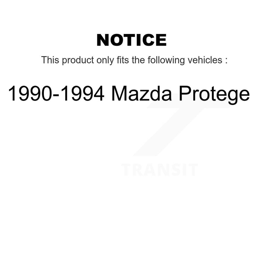 Front Rear Suspension Link Kit For 1990-1994 Mazda Protege K72-101268