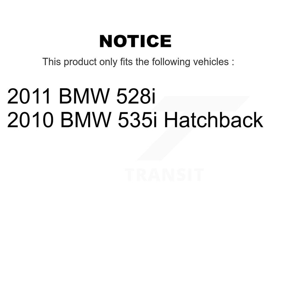 Front Hub Bearing Assembly And Link Kit For BMW 528i 535i K7T-101084