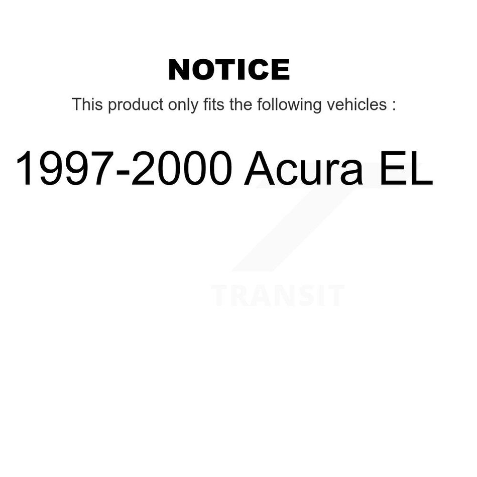 Front Complete Shock Assembly And TOR Link Kit For 1997-2000 Acura EL KSS-100697