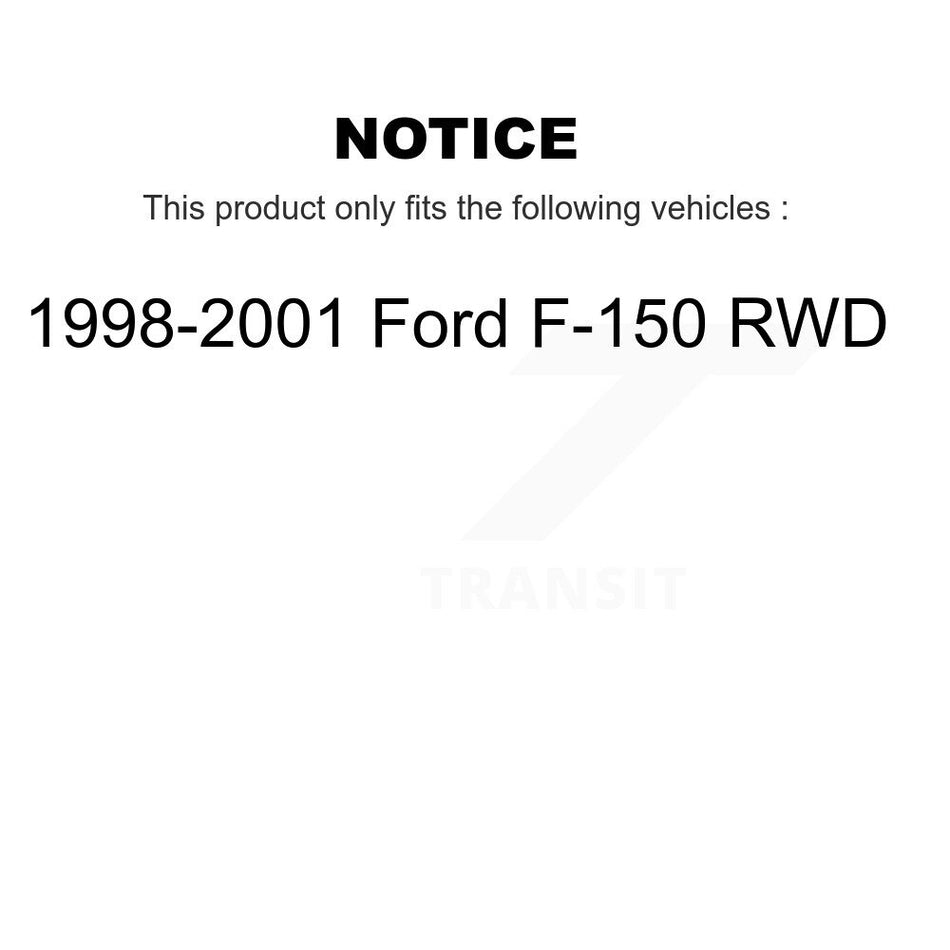 Front Suspension Shock Absorber And TOR Link Kit For 1998-2001 Ford F-150 RWD KSS-101079