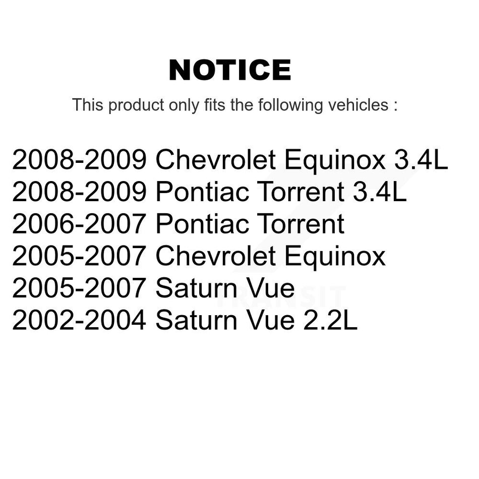 Front Suspension Control Arm And Ball Joint Assembly Stabilizer Bar Link Kit For Chevrolet Equinox Saturn Vue Pontiac Torrent KTR-100228