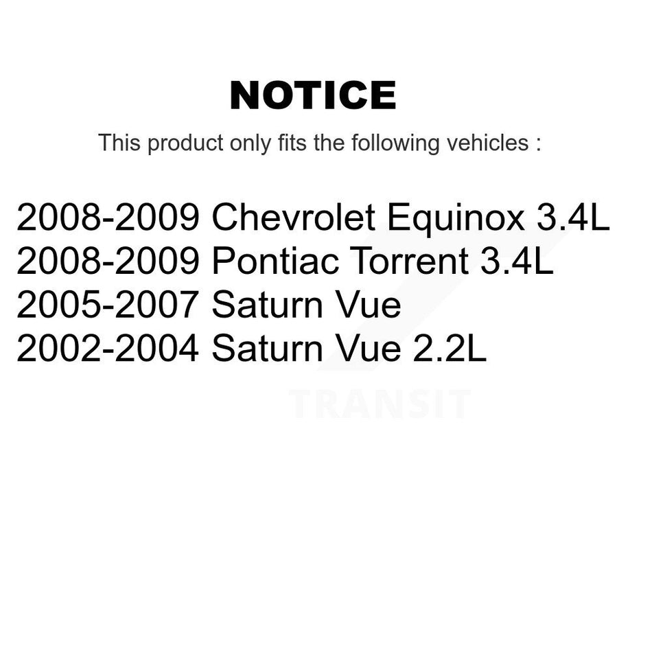 Front Suspension Control Arm And Ball Joint Assembly Steering Tie Rod End Stabilizer Bar Link Kit (8Pc) For Saturn Vue Chevrolet Equinox Pontiac Torrent KTR-100469