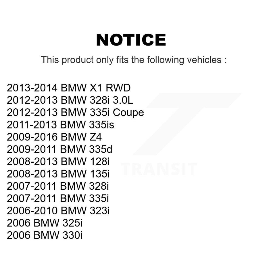 Front Suspension Control Arm And Ball Joint Assembly Steering Tie Rod End Stabilizer Bar Link Kit (8Pc) For BMW 328i 335i 325i X1 128i 330i Z4 135i 335d 335is 323i KTR-100616