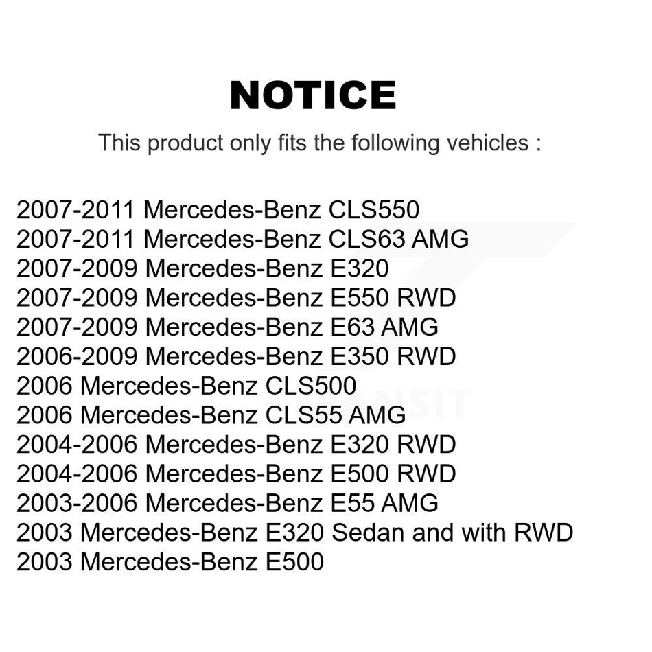 Front Suspension Control Arm And Ball Joint Assembly Steering Tie Rod End Stabilizer Bar Link Kit (8Pc) For Mercedes-Benz E350 E320 E500 CLS550 CLS500 E550 E55 AMG E63 CLS55 CLS63 KTR-100619