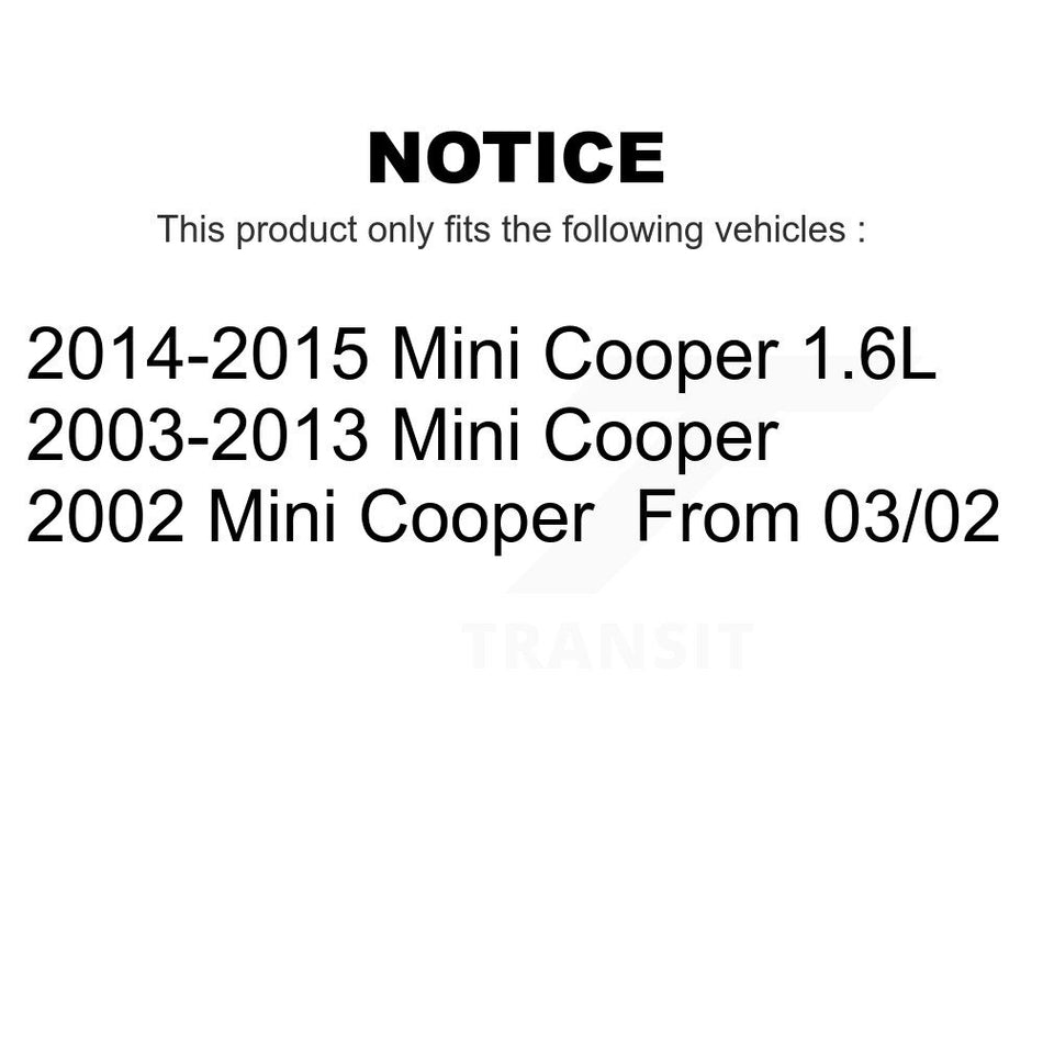 Front Suspension Stabilizer Bar Link Pair For Mini Cooper KTR-100777