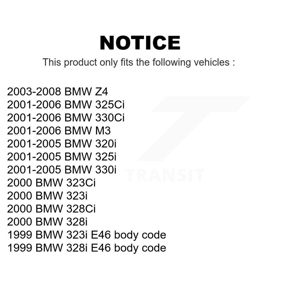 Front Suspension Stabilizer Bar Link Pair For BMW 325i 325Ci Z4 330Ci 330i 323i M3 328i 323Ci 328Ci 320i KTR-100823