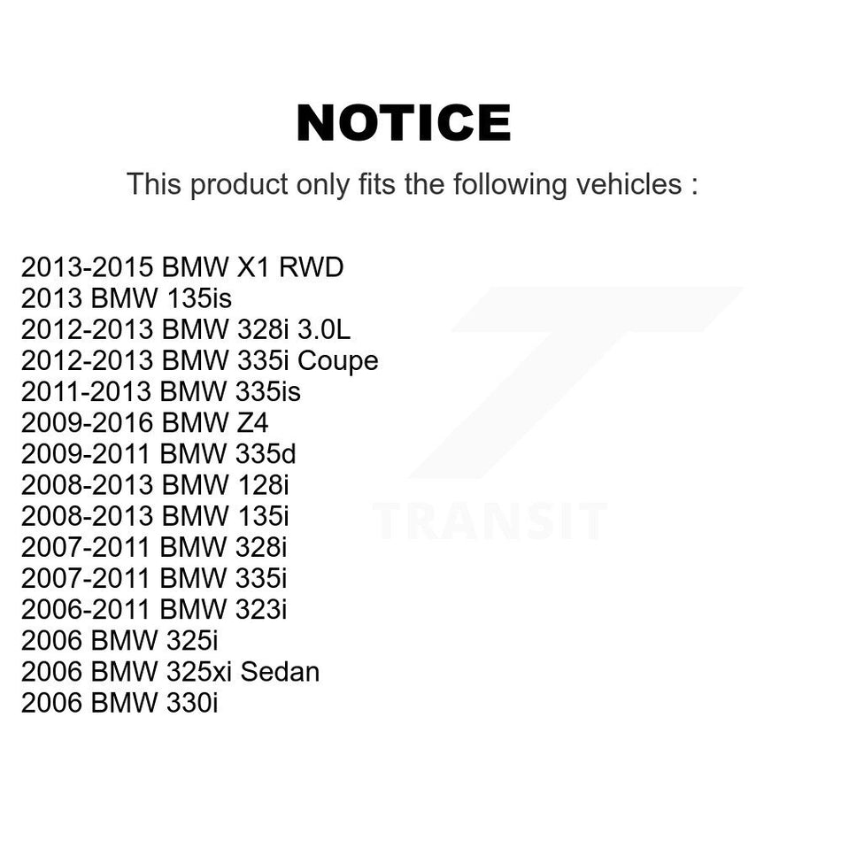 Front Suspension Stabilizer Bar Link Kit For BMW 328i 335i X1 325i 128i 330i Z4 135i 325xi 335d 335is 135is 323i KTR-100838