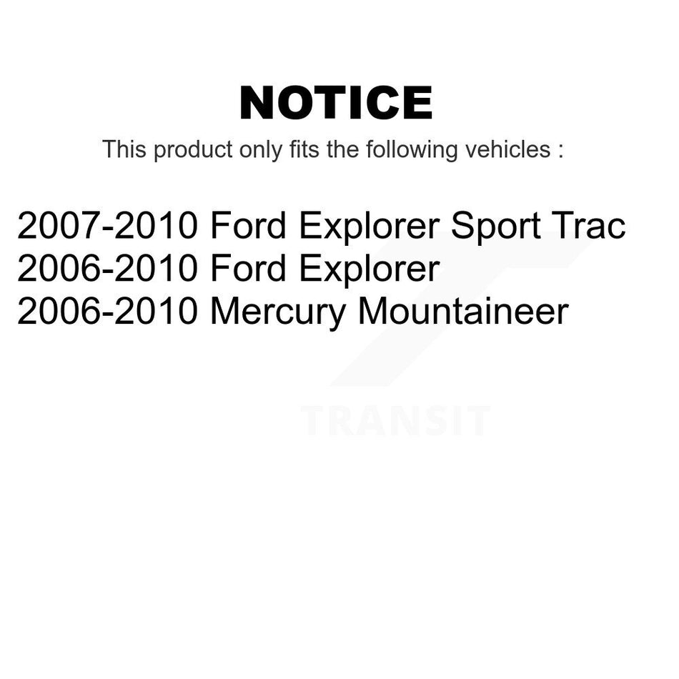 Rear Suspension Stabilizer Bar Link Pair For Ford Explorer Sport Trac Mercury Mountaineer KTR-100933