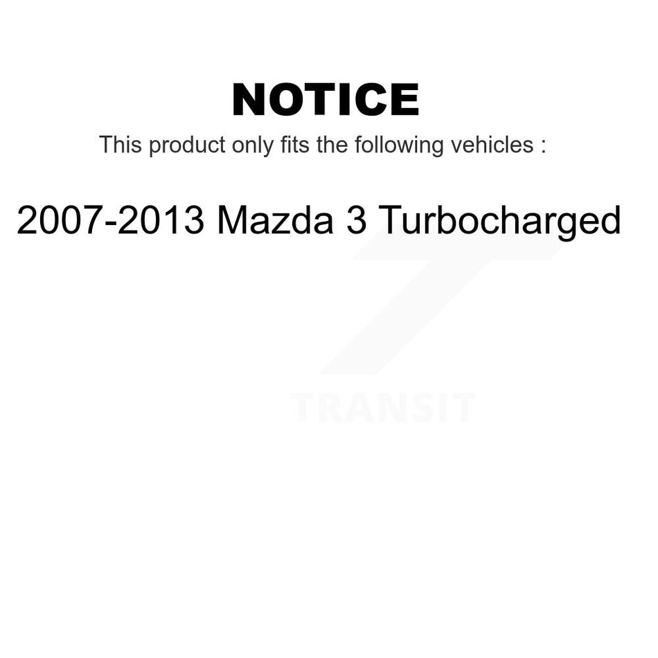 Rear Suspension Stabilizer Bar Link Pair For 2007-2013 Mazda 3 Turbocharged KTR-100950