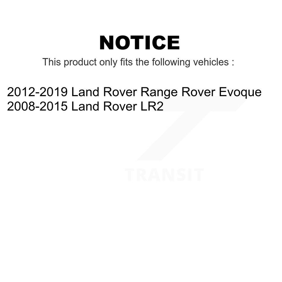 Rear Suspension Stabilizer Bar Link Pair For Land Rover Range Evoque LR2 KTR-100974