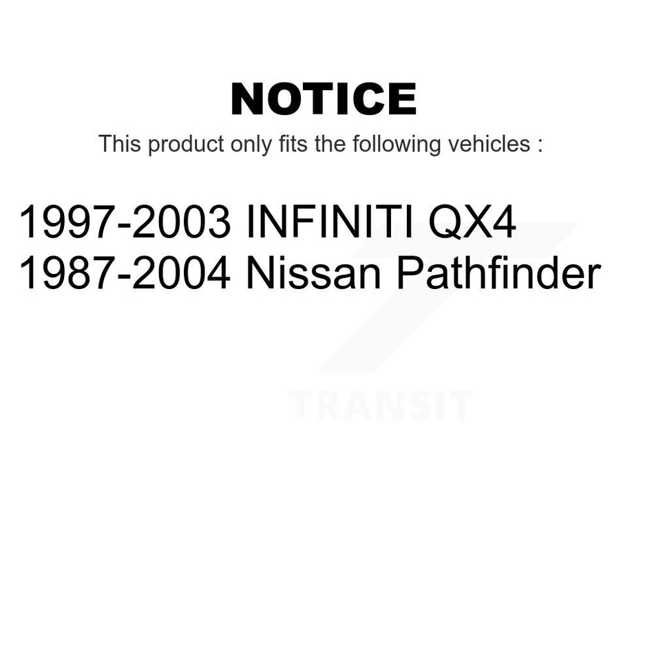 Rear Suspension Stabilizer Bar Link Pair For Nissan Pathfinder Infiniti QX4 INFINITI KTR-101011