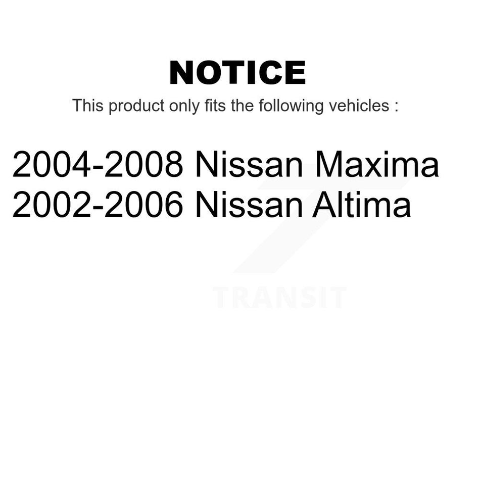 Rear Suspension Stabilizer Bar Link Pair For Nissan Altima Maxima KTR-101049