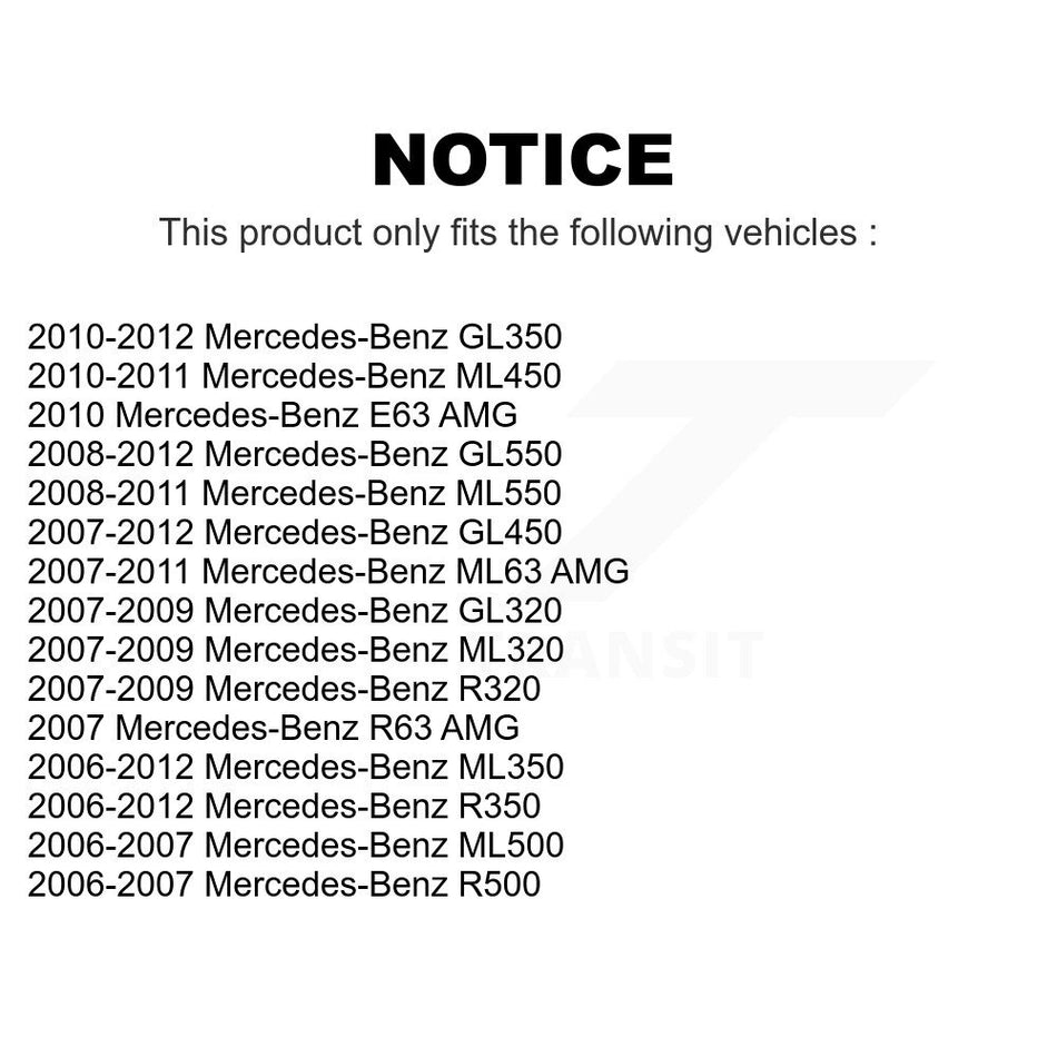 Front Suspension Ball Joints Pair For Mercedes-Benz ML350 GL450 R350 GL550 ML500 ML320 GL350 ML550 GL320 R500 R320 ML63 AMG E63 ML450 R63 KTR-101135