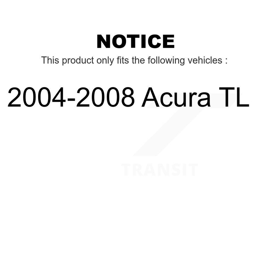 Front Suspension Ball Joints Pair For 2004-2008 Acura TL KTR-101146