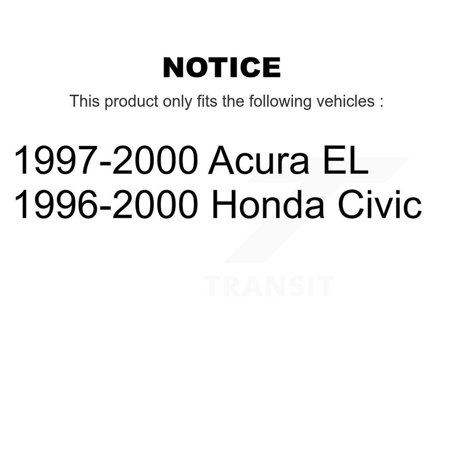 Front Suspension Control Arm And Ball Joint Assembly Kit For Honda Civic Acura EL KTR-101534