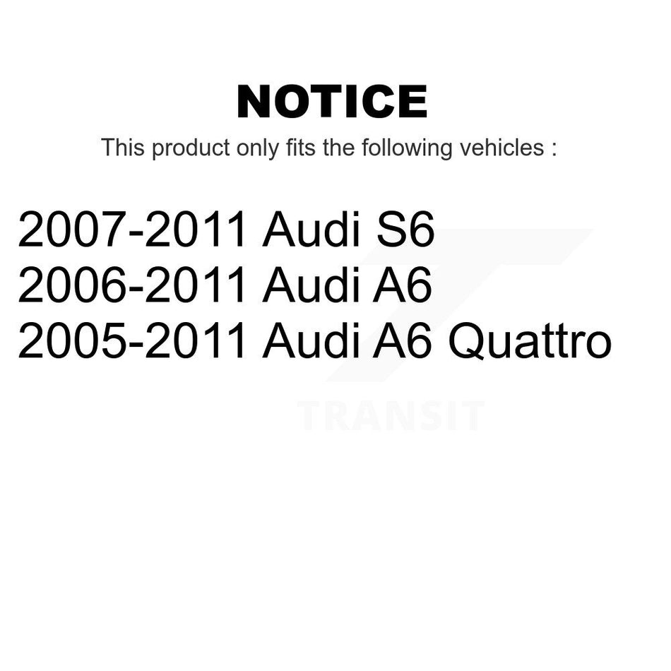 Front Suspension Control Arm And Ball Joint Assembly Pair For Audi A6 Quattro S6 KTR-101539