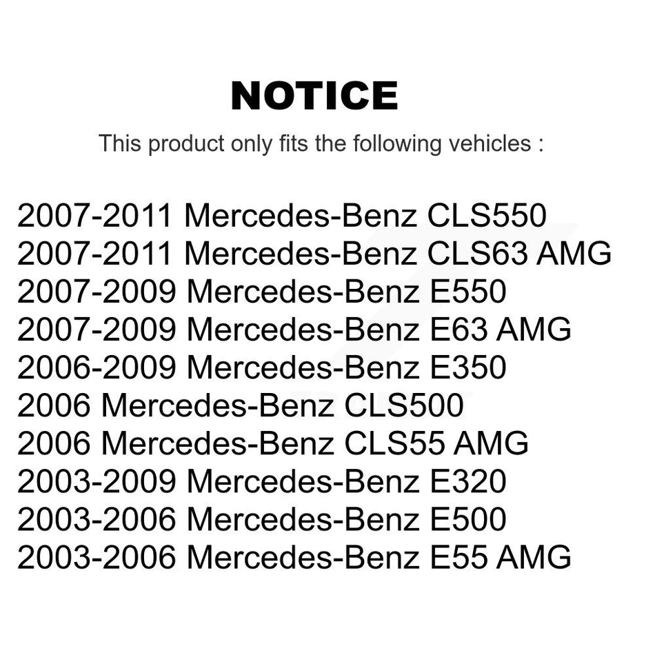 Front Suspension Control Arm And Ball Joint Assembly Kit For Mercedes-Benz E350 E320 E500 CLS550 CLS500 E550 E55 AMG E63 CLS55 CLS63 KTR-101556