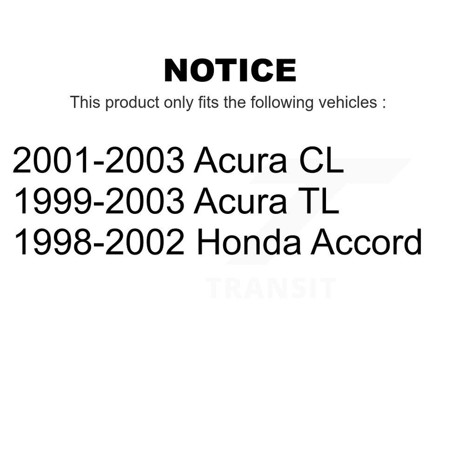 Rear Suspension Control Arm And Ball Joint Assembly Pair For Honda Accord Acura TL CL KTR-101589