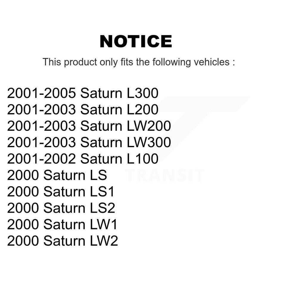 Front Suspension Control Arm And Ball Joint Assembly Stabilizer Bar Link Kit For Saturn L200 L300 LS1 L100 LW200 LS2 LW300 LW2 LW1 LS KTR-101624