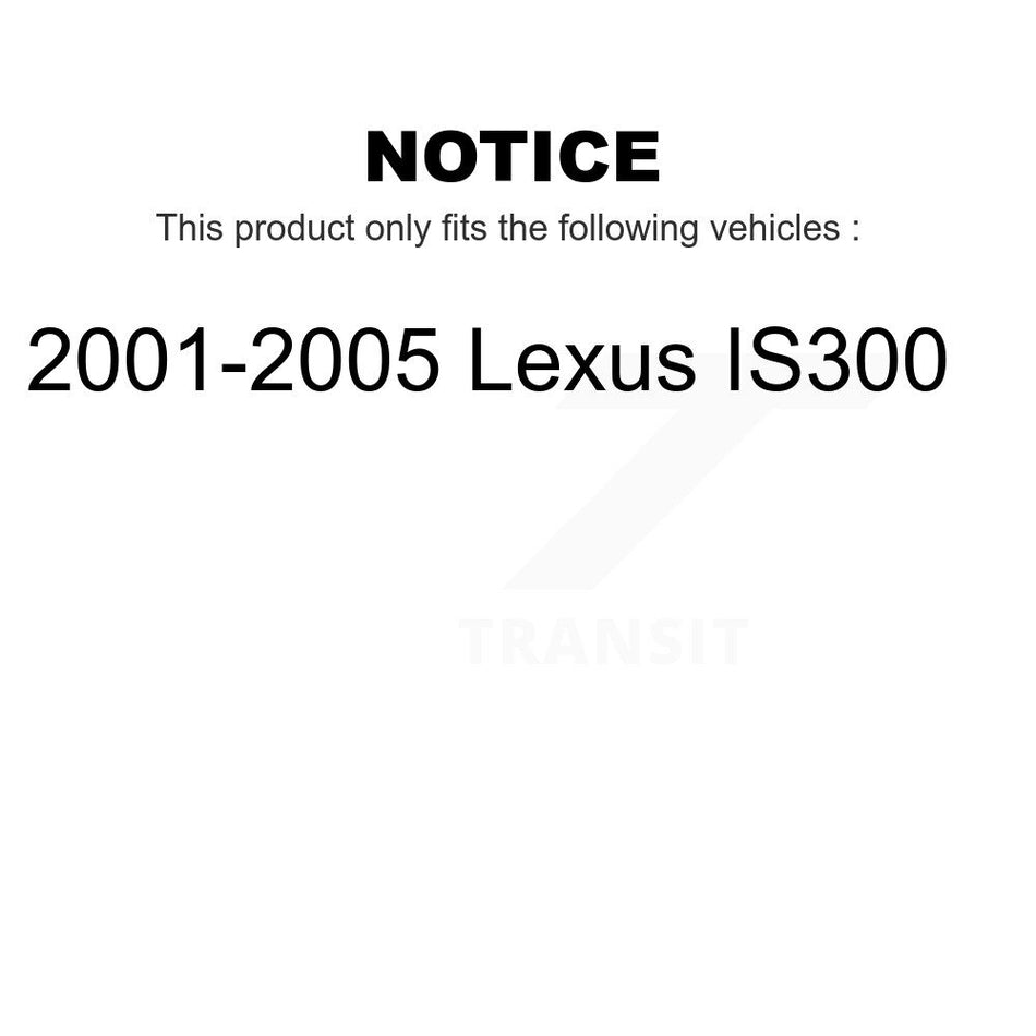 Front Suspension Stabilizer Bar Link Pair For 2001-2005 Lexus IS300 KTR-101666