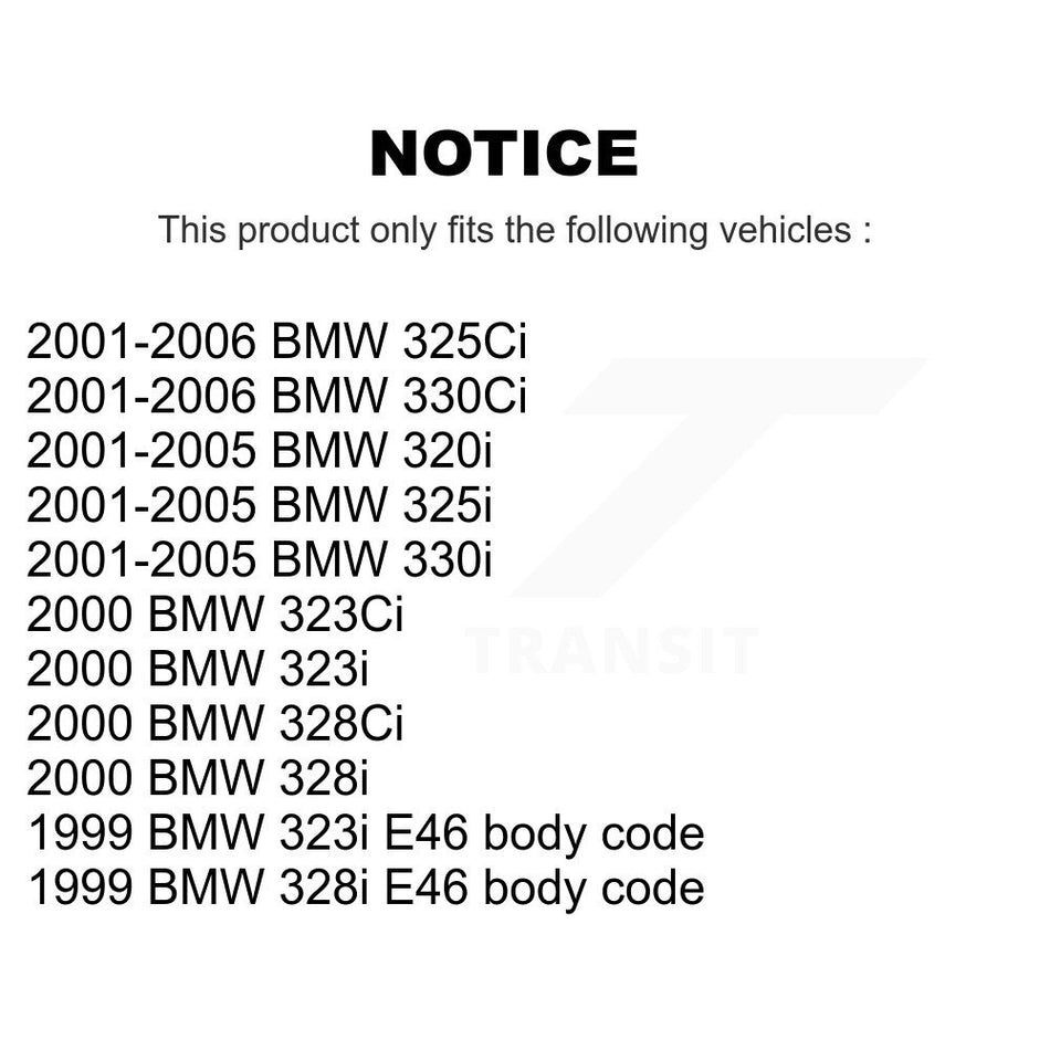 Front Rear Suspension Stabilizer Bar Link Kit For BMW 325i 325Ci 330Ci 330i 323i 328i 323Ci 328Ci 320i KTR-102146