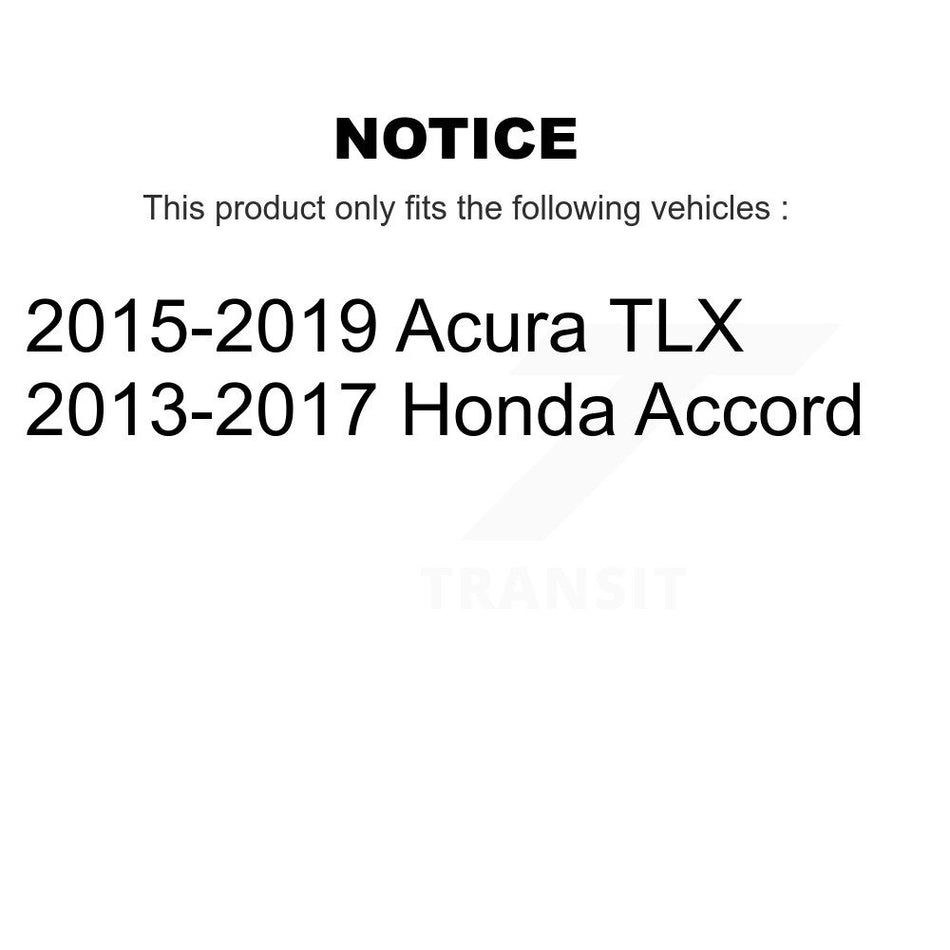 Front Rear Suspension Stabilizer Bar Link Kit For Honda Accord Acura TLX KTR-102175