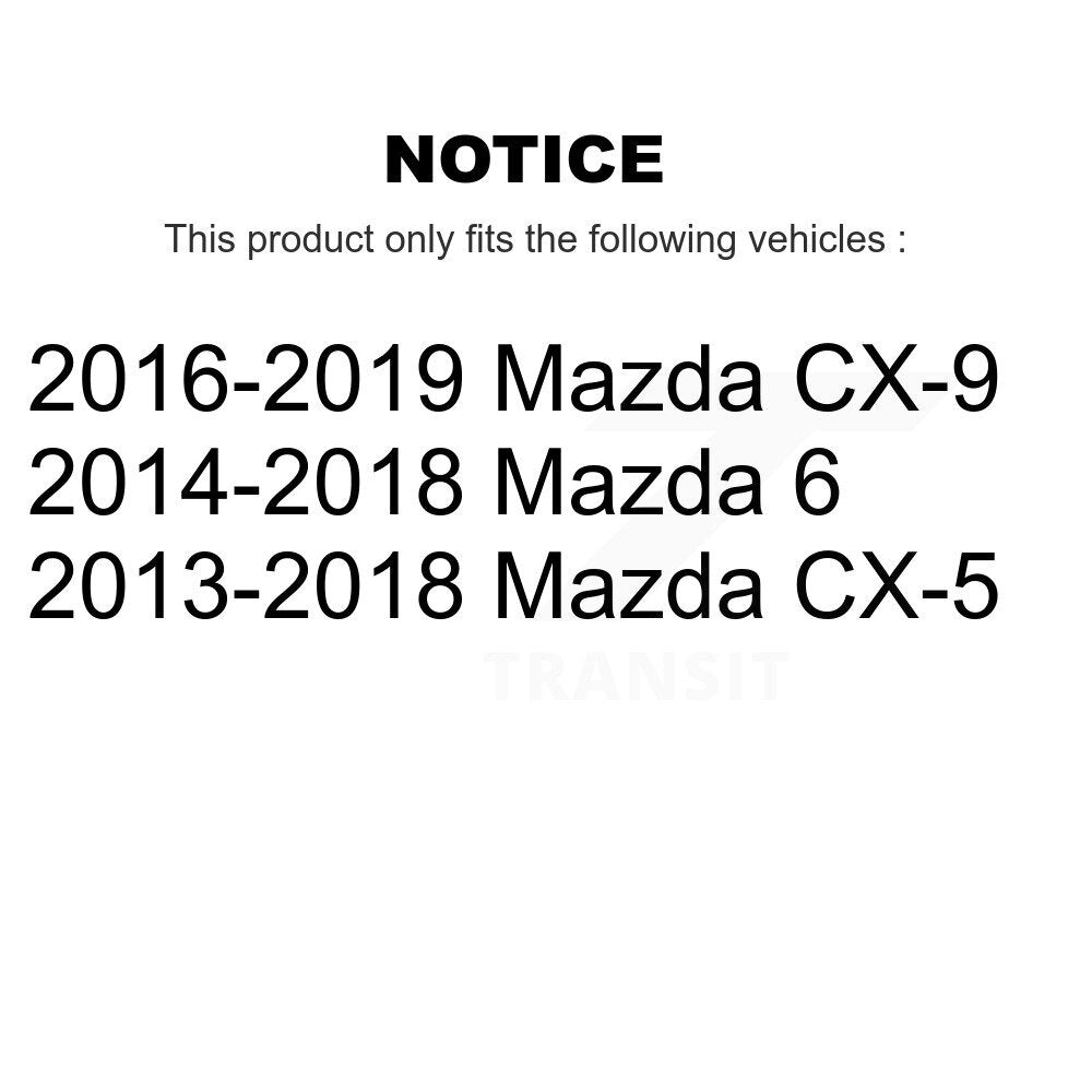 Front Rear Suspension Stabilizer Bar Link Kit For Mazda CX-5 6 CX-9