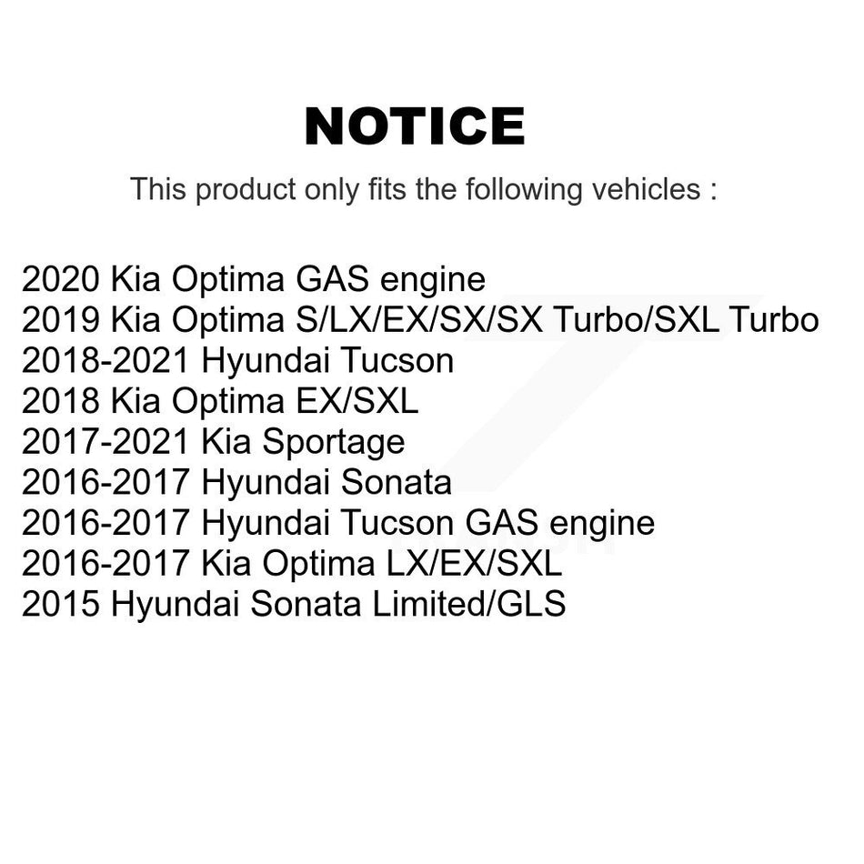 Front Suspension Ball Joints Kit For Hyundai Kia Sonata Tucson Optima Sportage KTR-103045