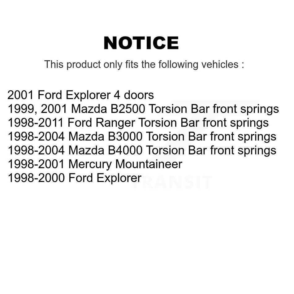 Front Suspension Control Arm And Ball Joint Assembly Steering Tie Rod End Stabilizer Bar Link Kit (8Pc) For Ford Ranger Explorer Mazda Mercury Mountaineer B3000 B4000 B2500 KTR-103184