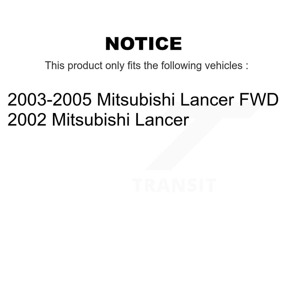 Front Rear Suspension Stabilizer Bar Link Kit For Mitsubishi Lancer KTR-103299