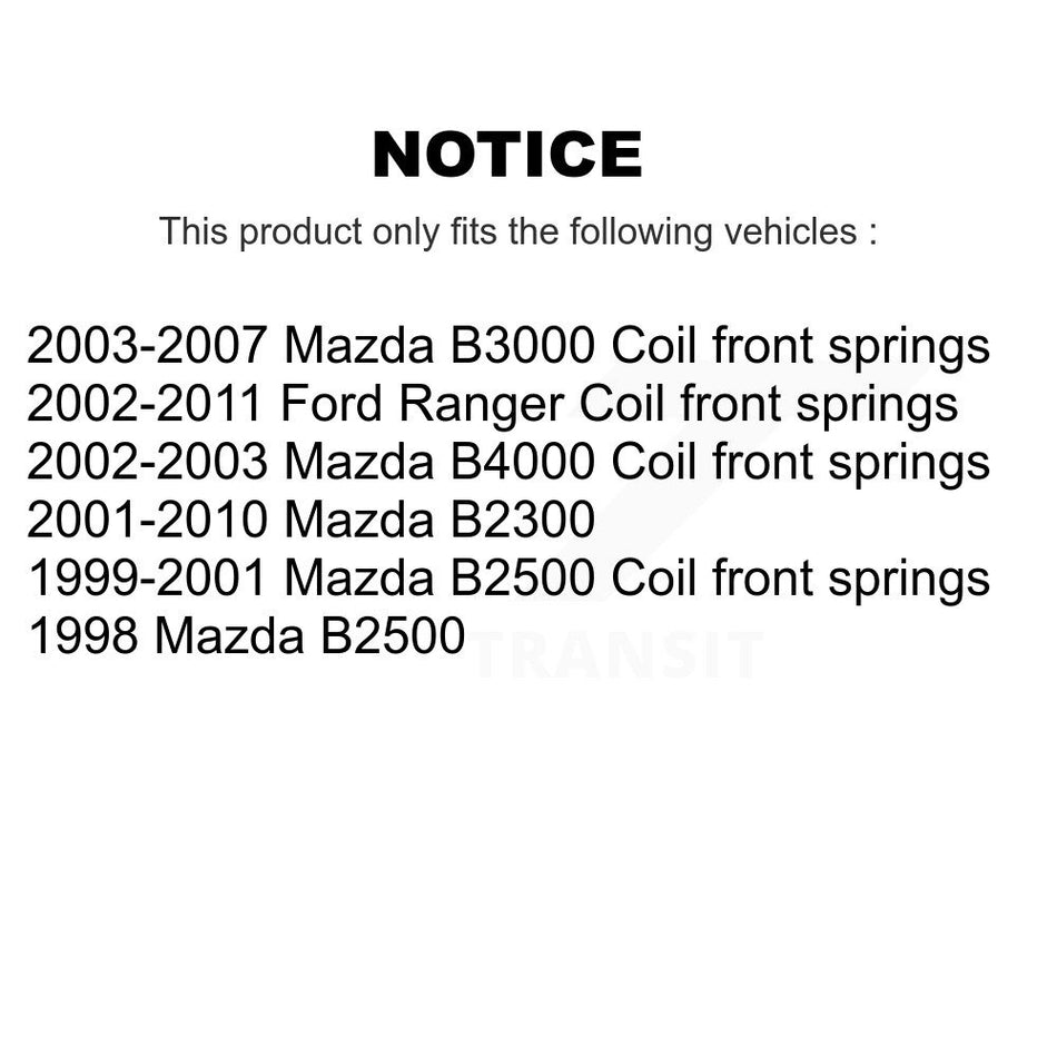 Front Suspension Control Arms And Lower Ball Joints Kit For Ford Ranger Mazda B2500 B2300 B3000 B4000 KTR-103377