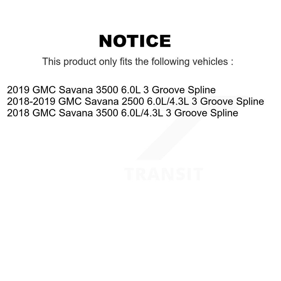 Front Control Arms Assembly And Lower Ball Joints Tie Rods Link Sway Bar Suspension Kit (13Pc) For GMC Savana 3500 2500 3 Groove Spline KTR-103455