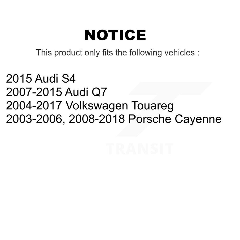 Front Steering Tie Rod End Kit For Porsche Cayenne Audi Q7 Volkswagen Touareg S4 KTR-103850