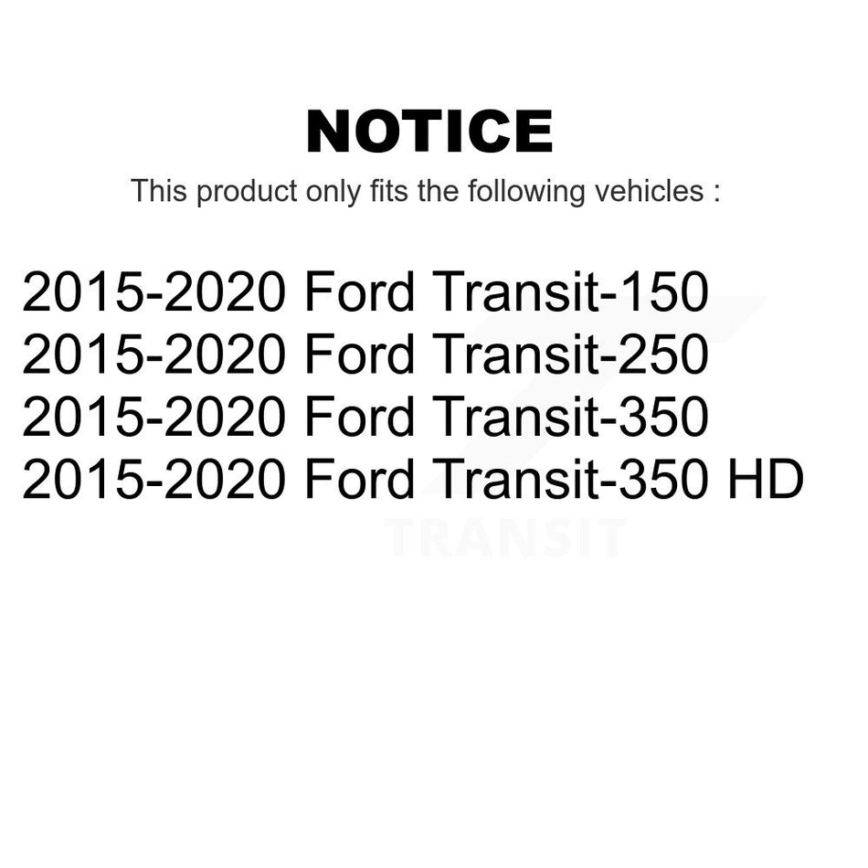 Front Suspension Ball Joints Pair For 2015-2020 Ford Transit-250 Transit-350 Transit-150 HD KTR-103975