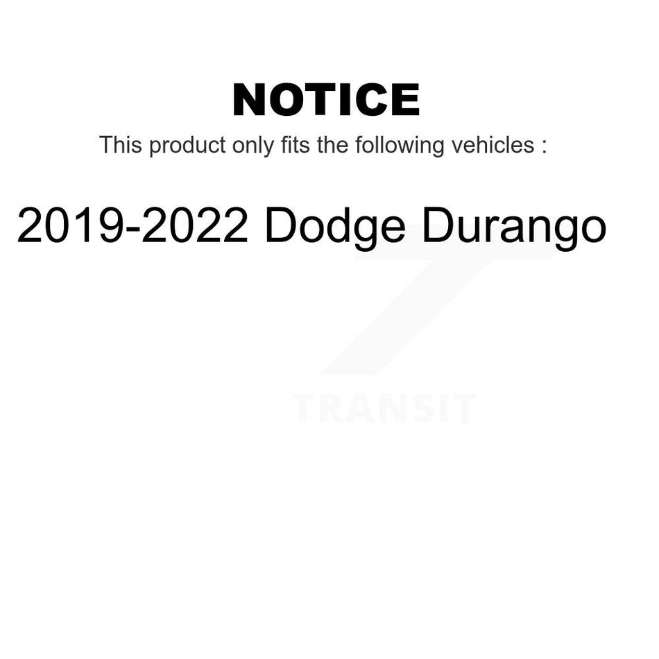 Rear Suspension Ball Joints Pair For 2019-2022 Dodge Durango KTR-104022