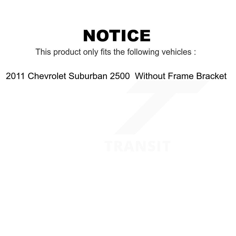 Front Control Arms Assembly And Lower Ball Joints Tie Rods Link Sway Bar Suspension Kit (13Pc) For 2011 Chevrolet Suburban 2500 Without Frame Bracket KTR-104198